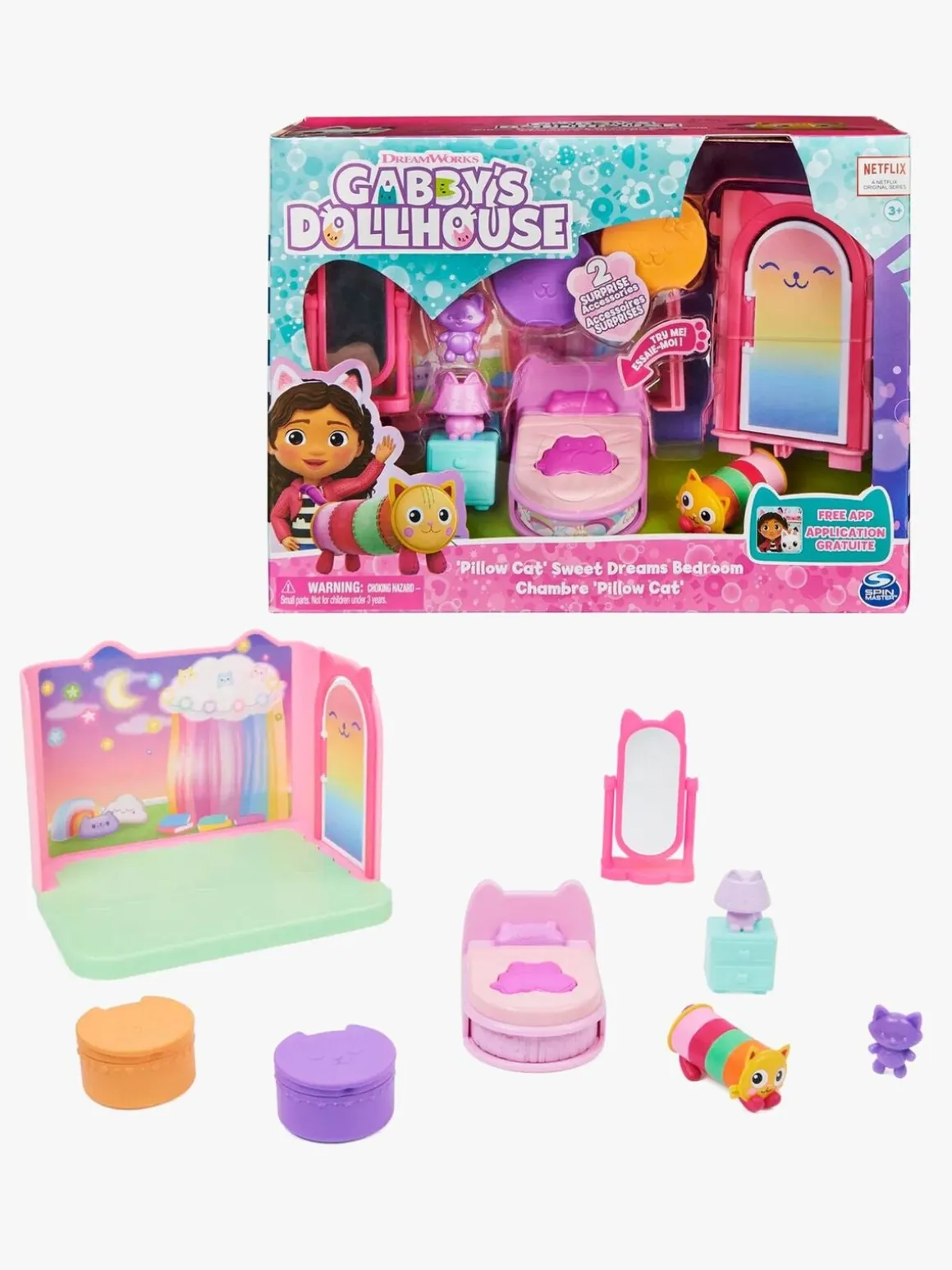 Gabby's Dollhouse Deluxe Room - Cat's Soveværelse