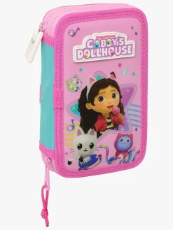 Gabby's Dollhouse Dobbelt Penalhus, Pink