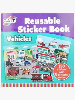 Galt Klistermærkebog Genanvendelig Transportmiddel