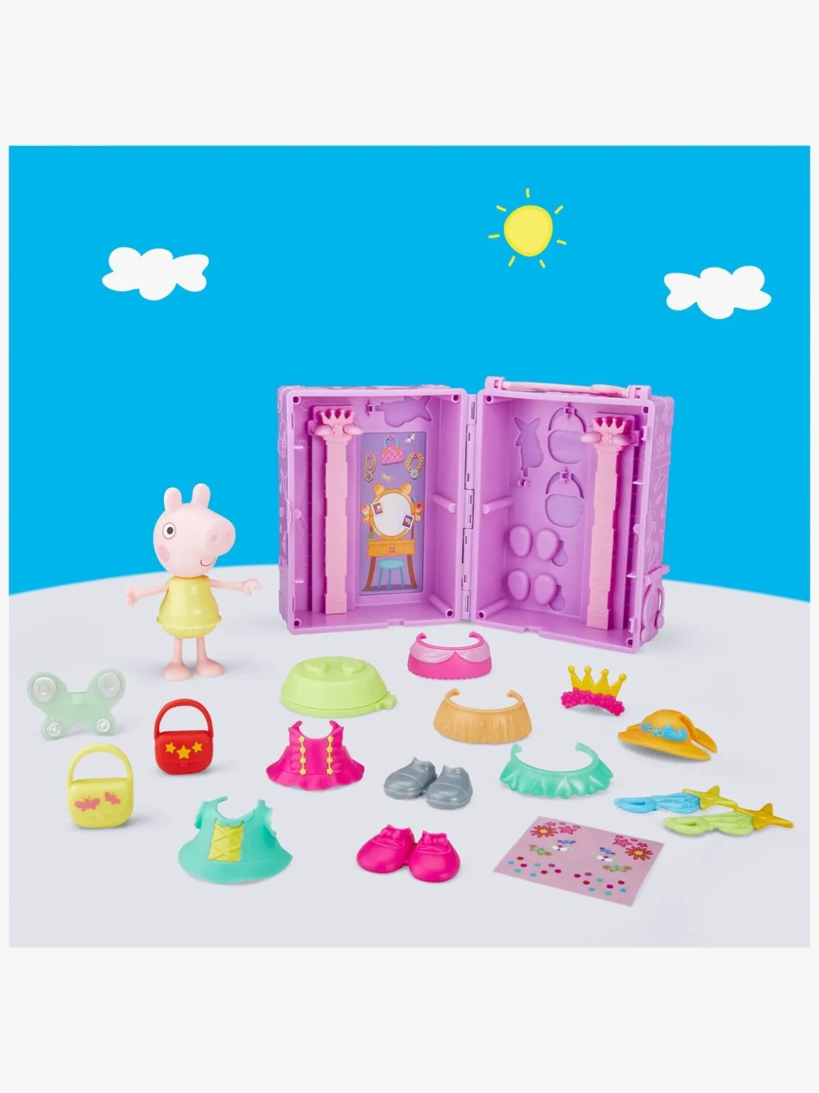 Gurli Gris Legesæt Dress Up Garderobeskab