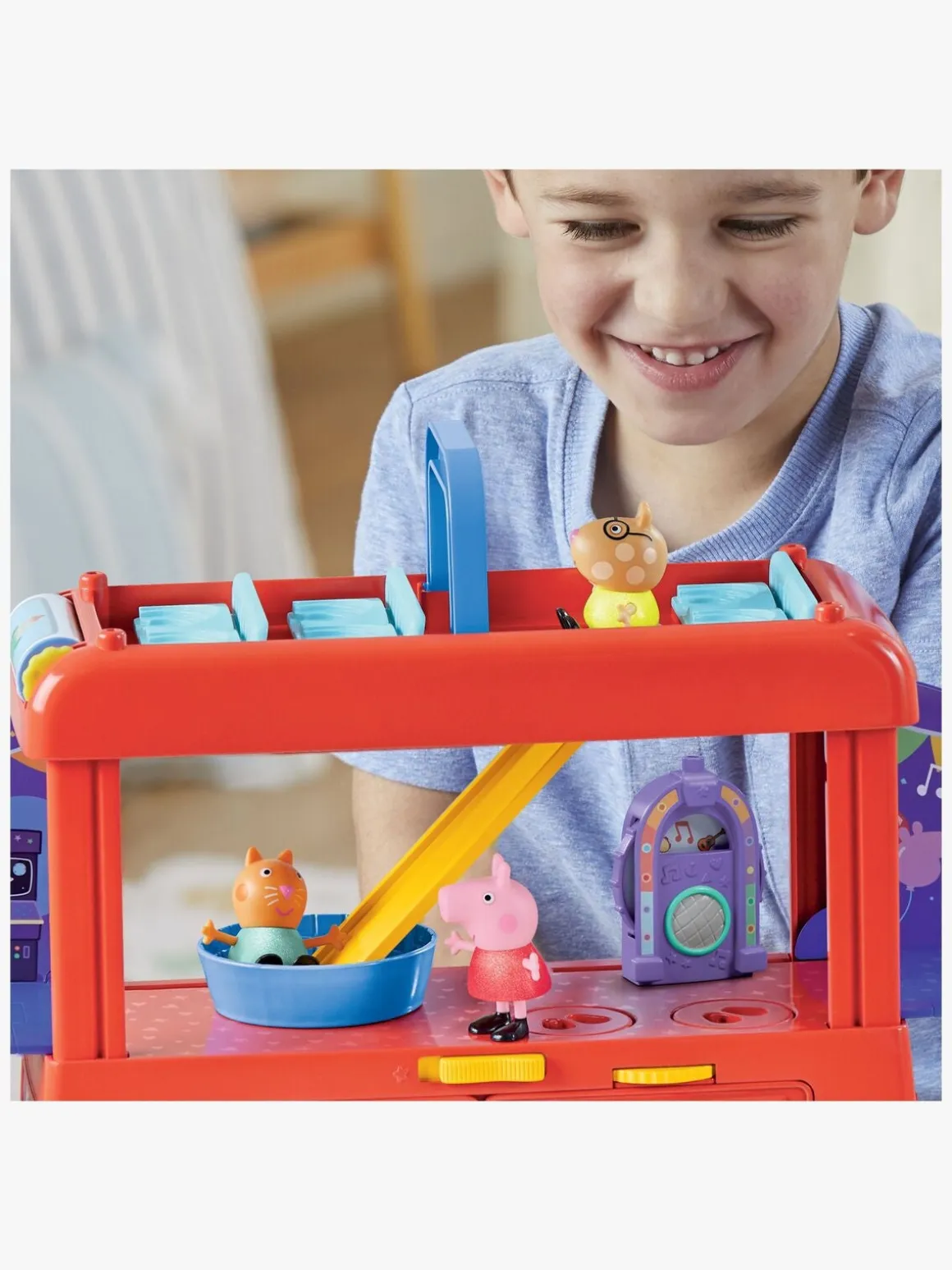 Gurli Gris Legesæt 2-i-1 Partybus