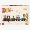Hama 3D Fødselsdagstog Perlesæt 6000 Stk.