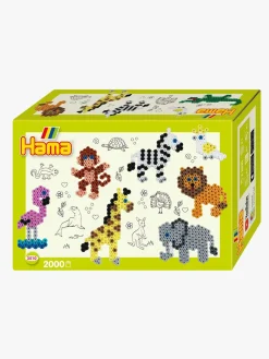 Hama Midi Perler Gaveæske Zoo Dyr 2.000 Stk.