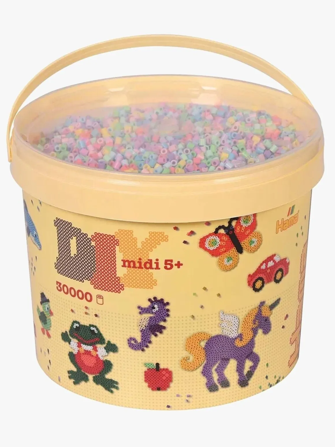 Hama Midi Spand med Perler 30000 Stk. Mix 50