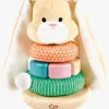 Hape Bunny Stacker Aktivitetslegetøj, Multifarvet