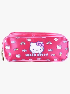 Hello Kitty Dobbelt Penalhus Follow The Rainbow, Pink