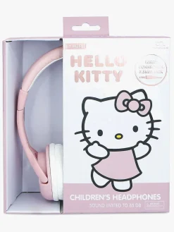 Hello Kitty Høretelefoner med Ører 85dB, Rose