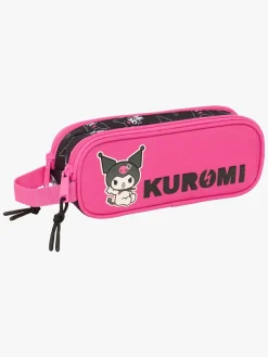 Hello Kitty Kuromi Dobbelt Penalhus, Lyserød/sort