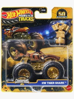 Hot Wheels Monstertrucks Bigfoot Trophy Champions Bil Blandet Udvalg
