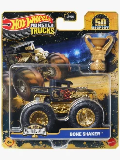 Hot Wheels Monstertrucks Bigfoot Trophy Champions Bil Blandet Udvalg