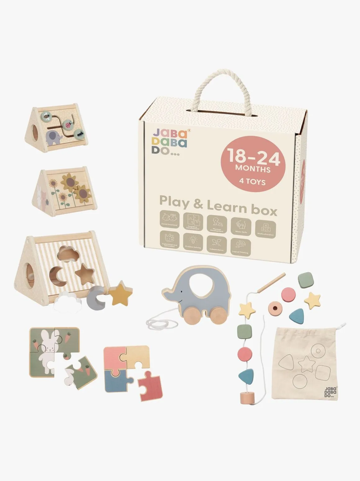 Jabadabado Aktivitetssæt 18-24 Måneder