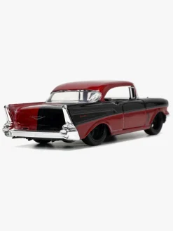 Jada Toys DC Comics Bil med Figur Harley Quinn & 1957 Chevy Bel Air 1:32