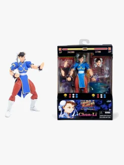 Jada Toys Street Fighter II Chun-Li 6" Actionfigur