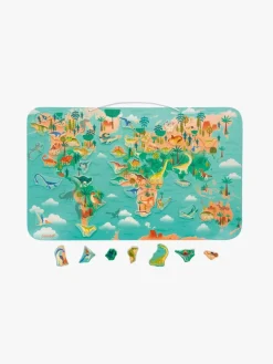 Janod DINO  Magnetisk Verdenskort