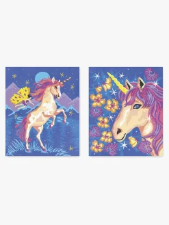 Janod Paint By Numbers Akvarelsæt Enhjørning