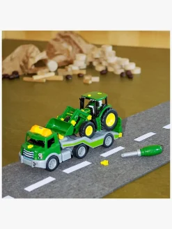 John Deere 6215R Traktor med Transportvogn 1:24