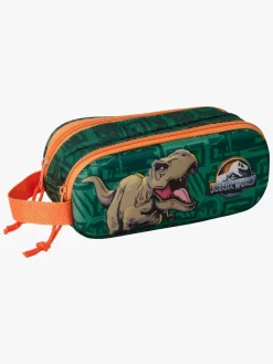 Jurassic World 3D Dobbelt Penalhus, Grøn