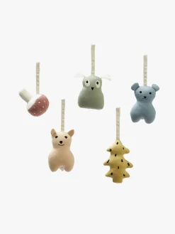 Kids Concept EDVIN Aktivitetstæppefigurer Skov, Multi