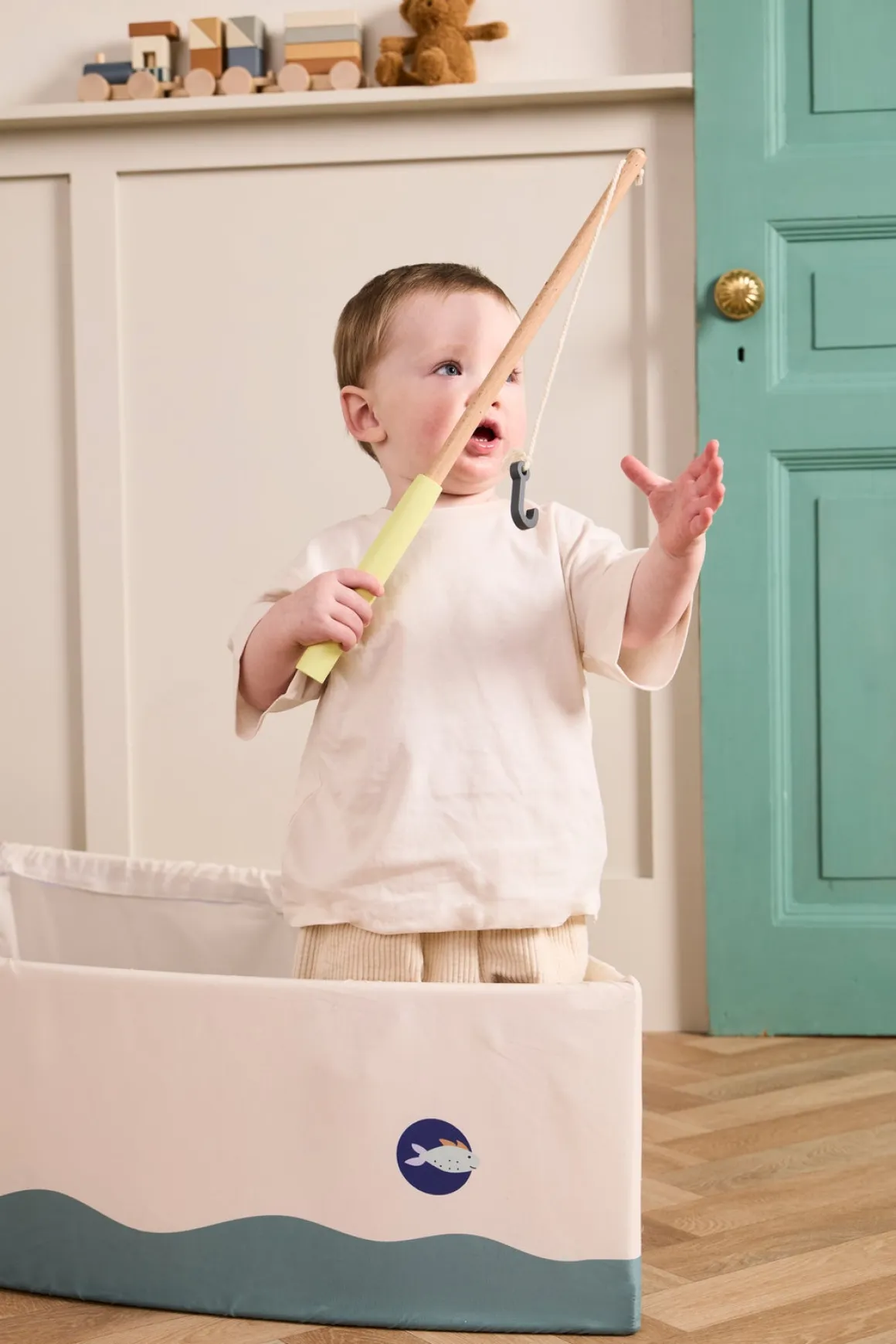 Kid's Concept Kid's Hub Båd med Fiskesæt