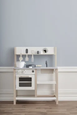 Kid's Concept Legekøkken, Natur/Hvid
