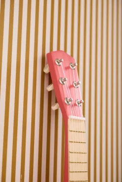 Kid's Concept Legetøjsguitar Blomst, Pink