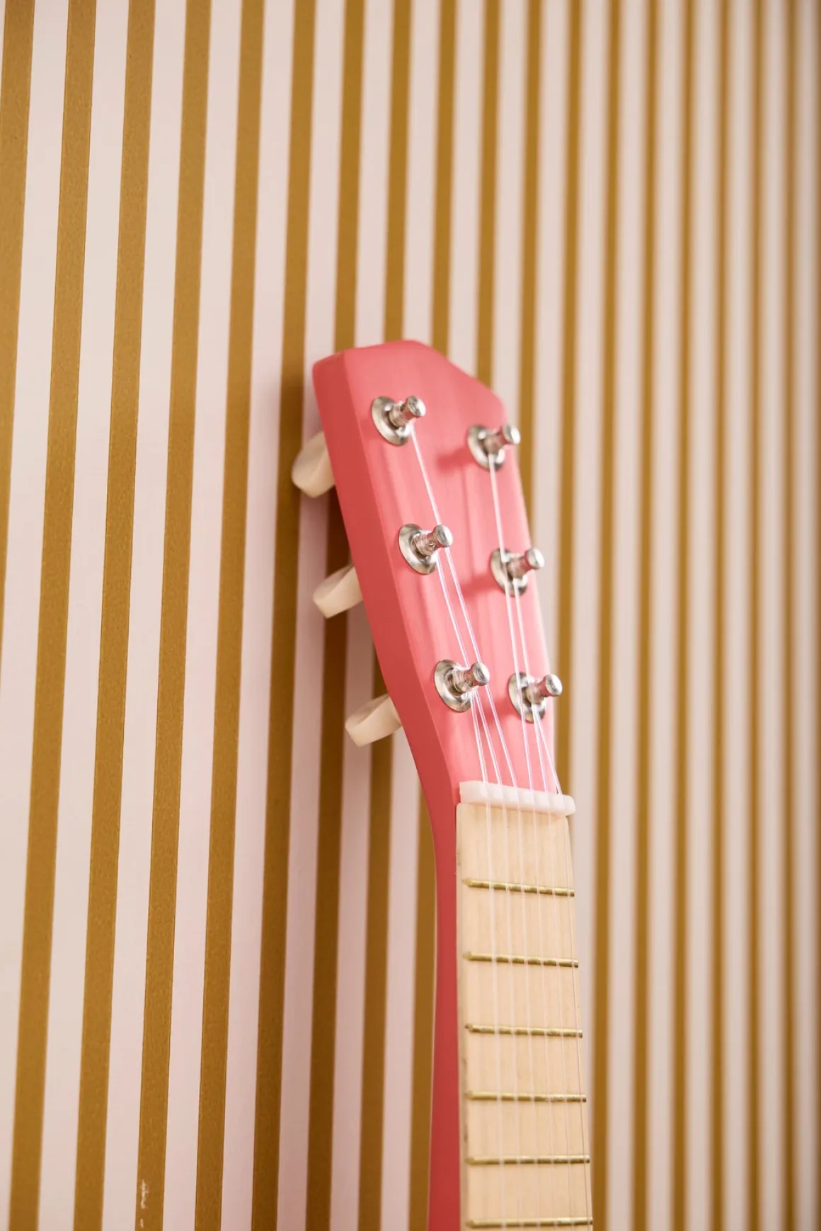 Kid's Concept Legetøjsguitar Blomst, Pink