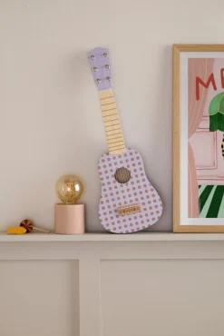 Kid's Concept Legetøjsguitar Prikket, Lilla