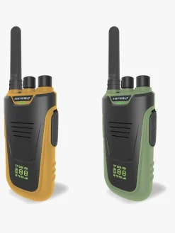Kidywolf KIDYTALK Walkie Talkies, Grøn/Orange