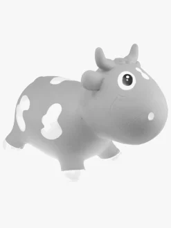 KidZZfarm Hoppedyr Ko, Grå