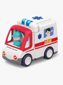 Kinder and Kids Ambulance med Lys- og Lydfunktion, Multifarvet