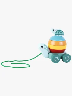 Kinder and Kids Pull and Stack Animal Træklegetøj