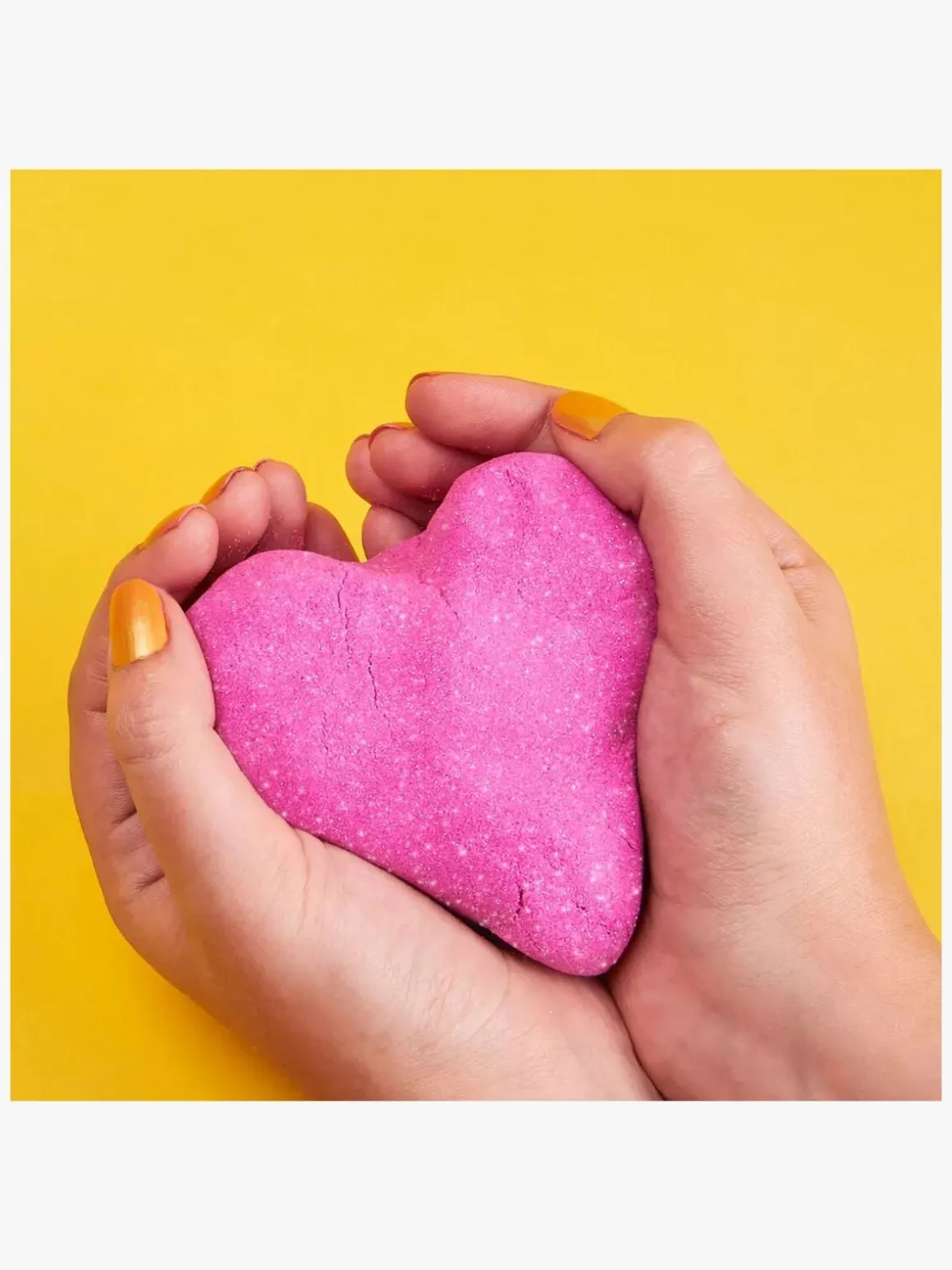 Kinetic Sand Glitrende Sand 900 g, Pink