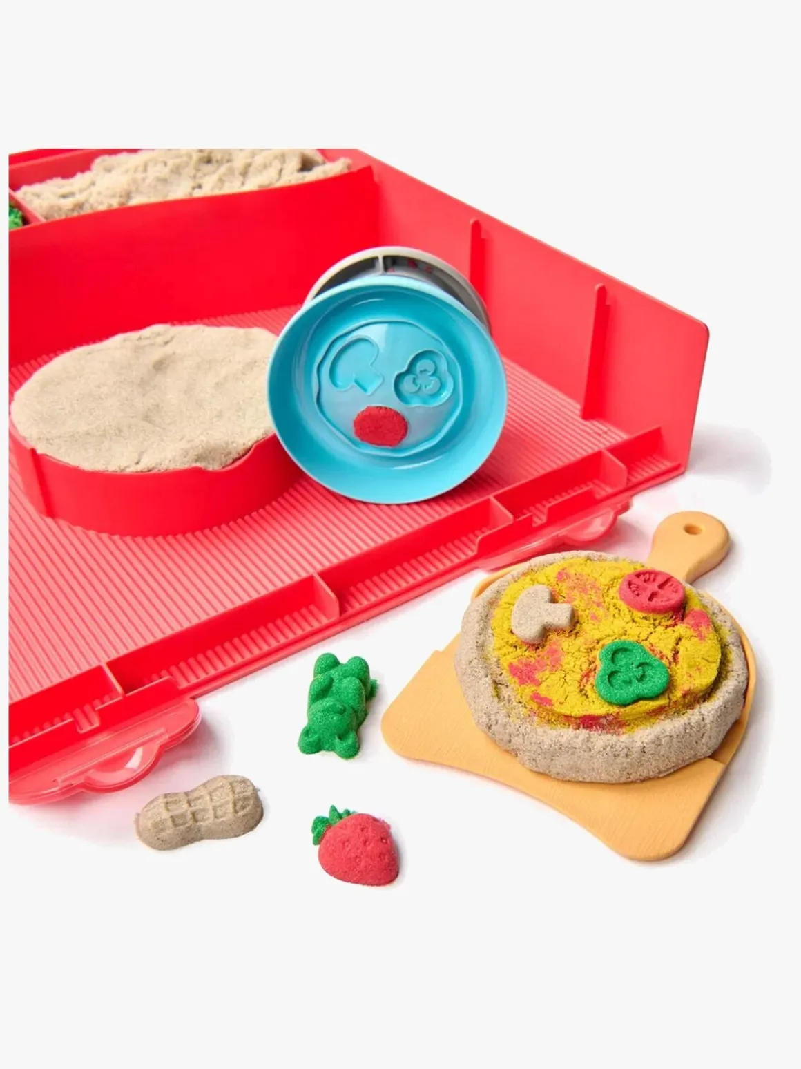 Kinetic Sand Modellervoks Squish Pizza
