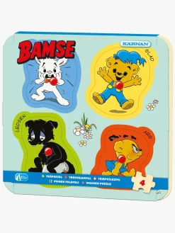 Kärnan Bamse Verdens Stærkeste Bjørn Knoppuslespil 4 Brikker