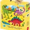 Kärnan Træpuslespil Dinosaurer 20 Brikker