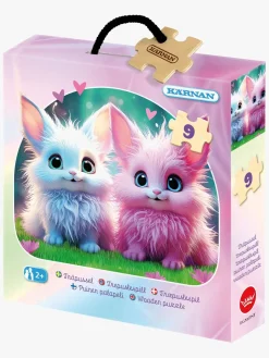 Kärnan Træpuslespil Fantasidyr 9 Brikker