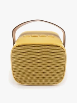 Lalarma Bluetooth-højttaler med Trådløs Mikrofon, Gul