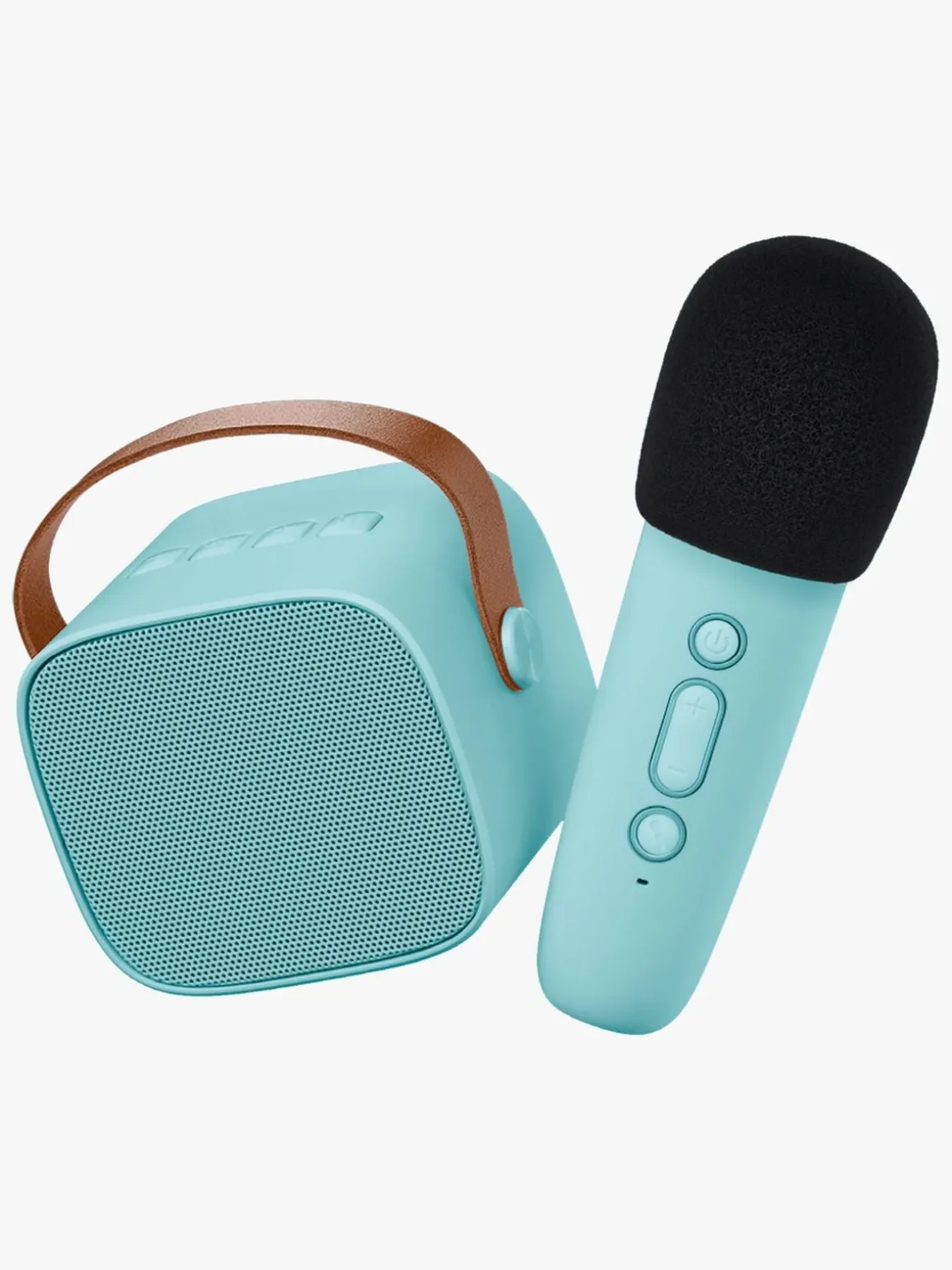 Lalarma Bluetooth-højttaler med Trådløs Mikrofon, Blå