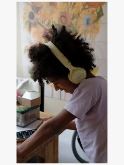 Lalarma Trådløse Høretelefoner, Pastelgul