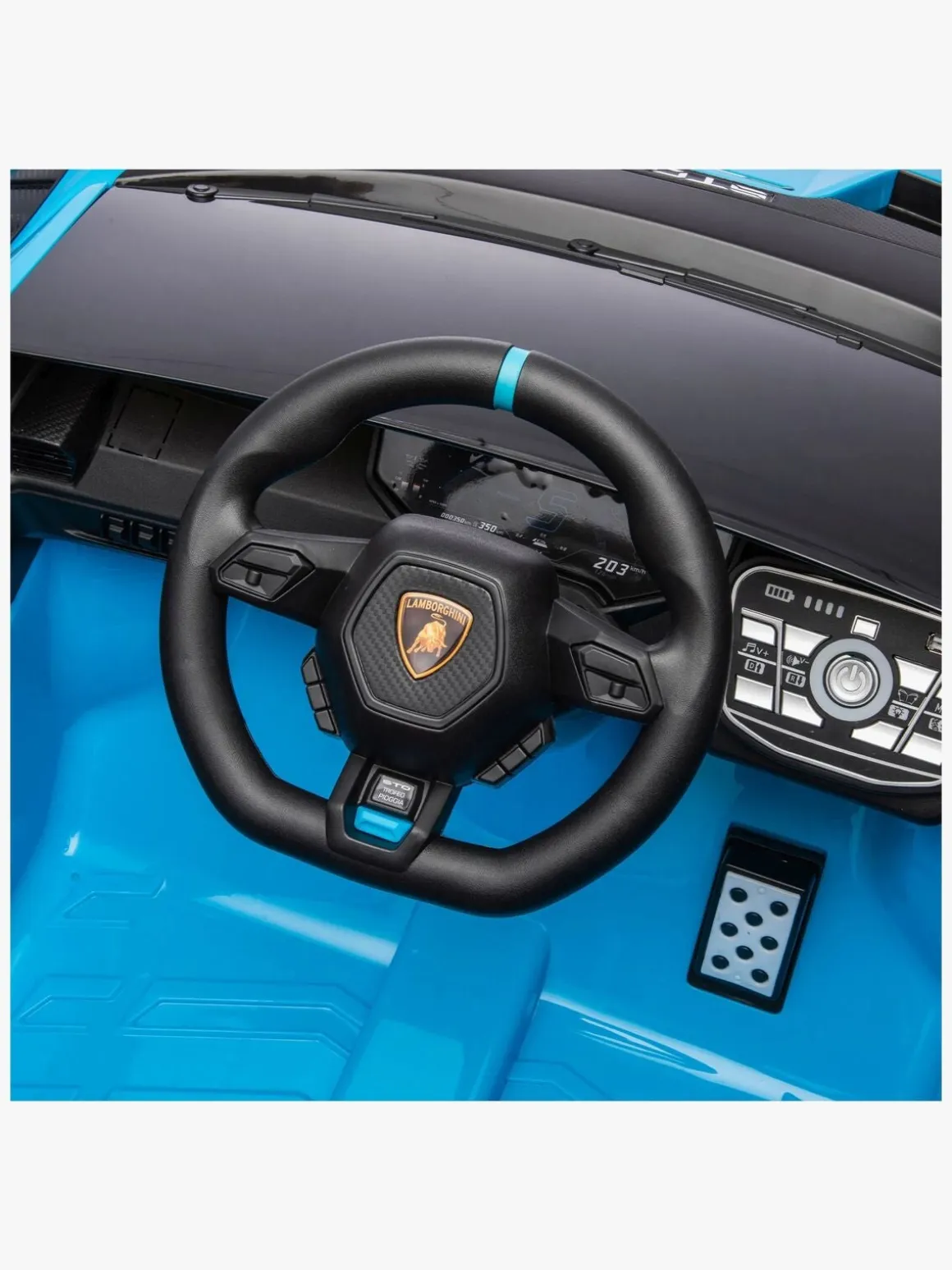 Lamborghini Huracan Elbil, Blå