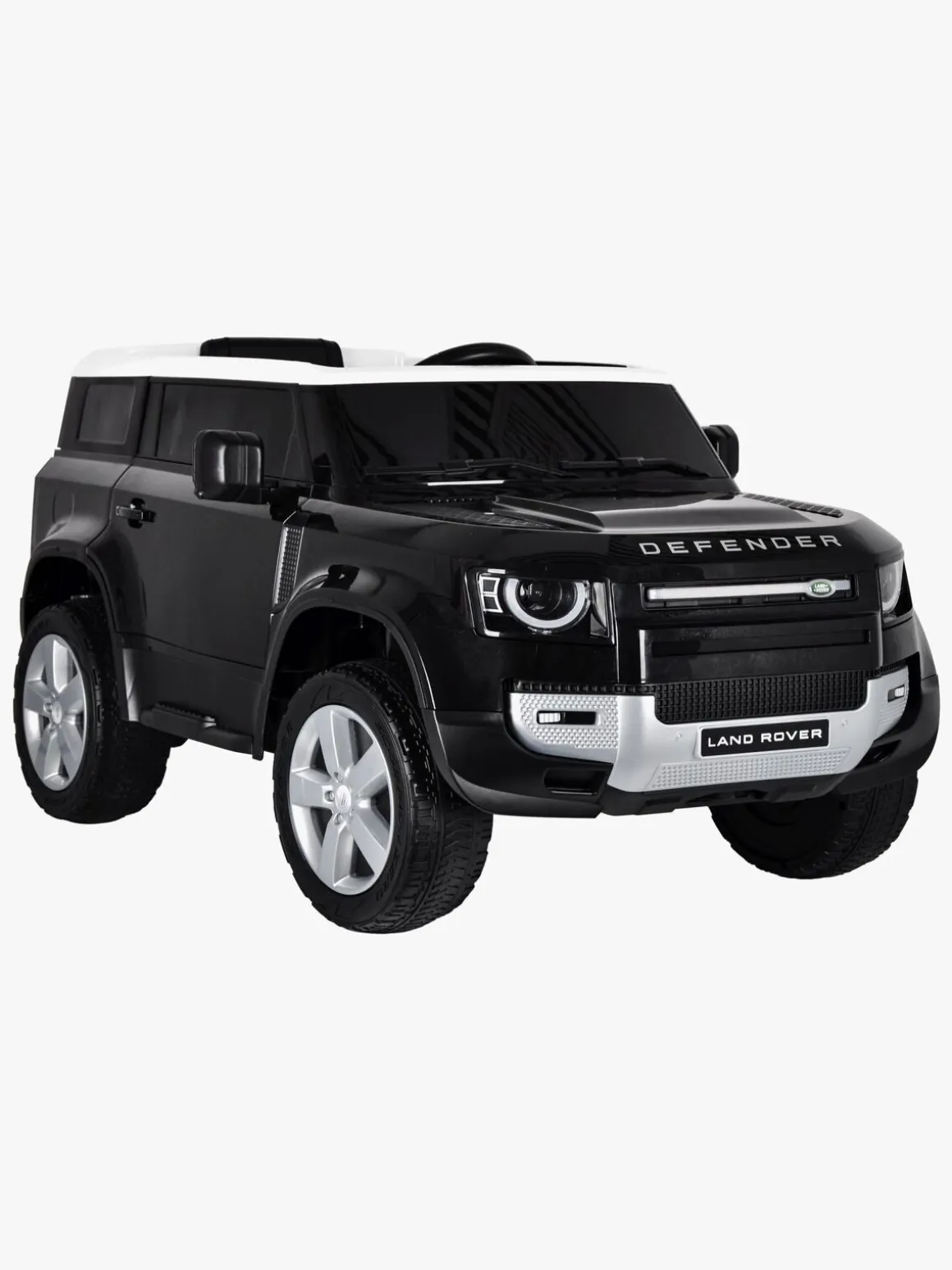Land Rover Defender Elbil, Sort