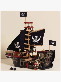 Le Toy Van Barbarossa Piratskib & Karakterer