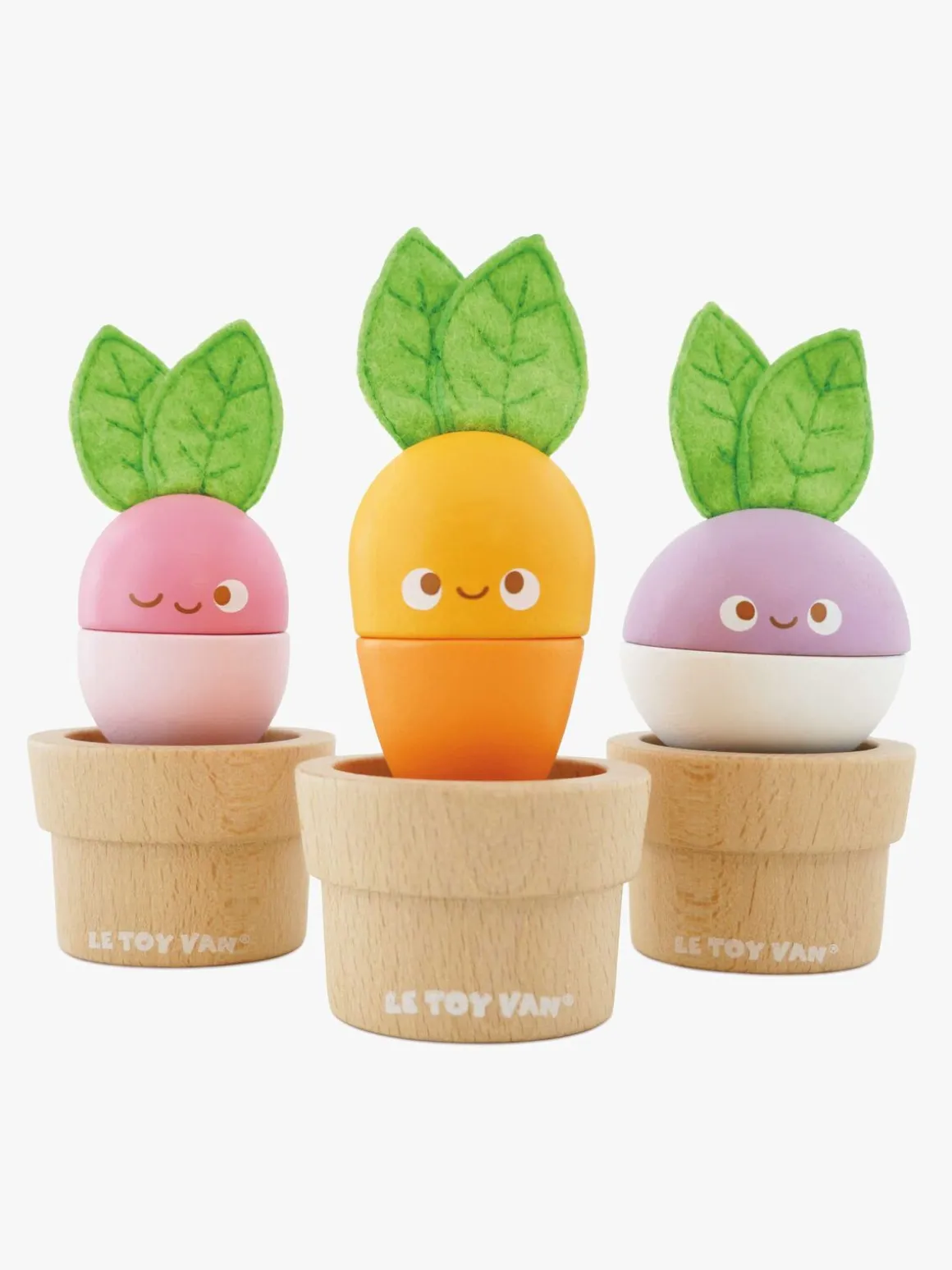 Le Toy Van Grøntsager i Træ 3 Stk.