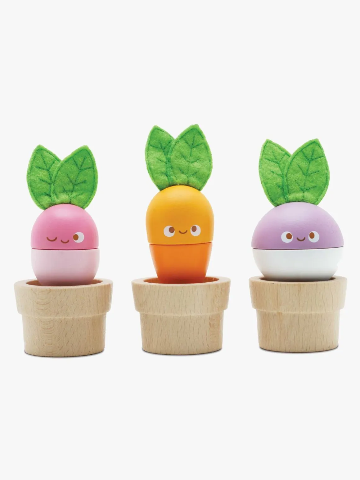 Le Toy Van Grøntsager i Træ 3 Stk.