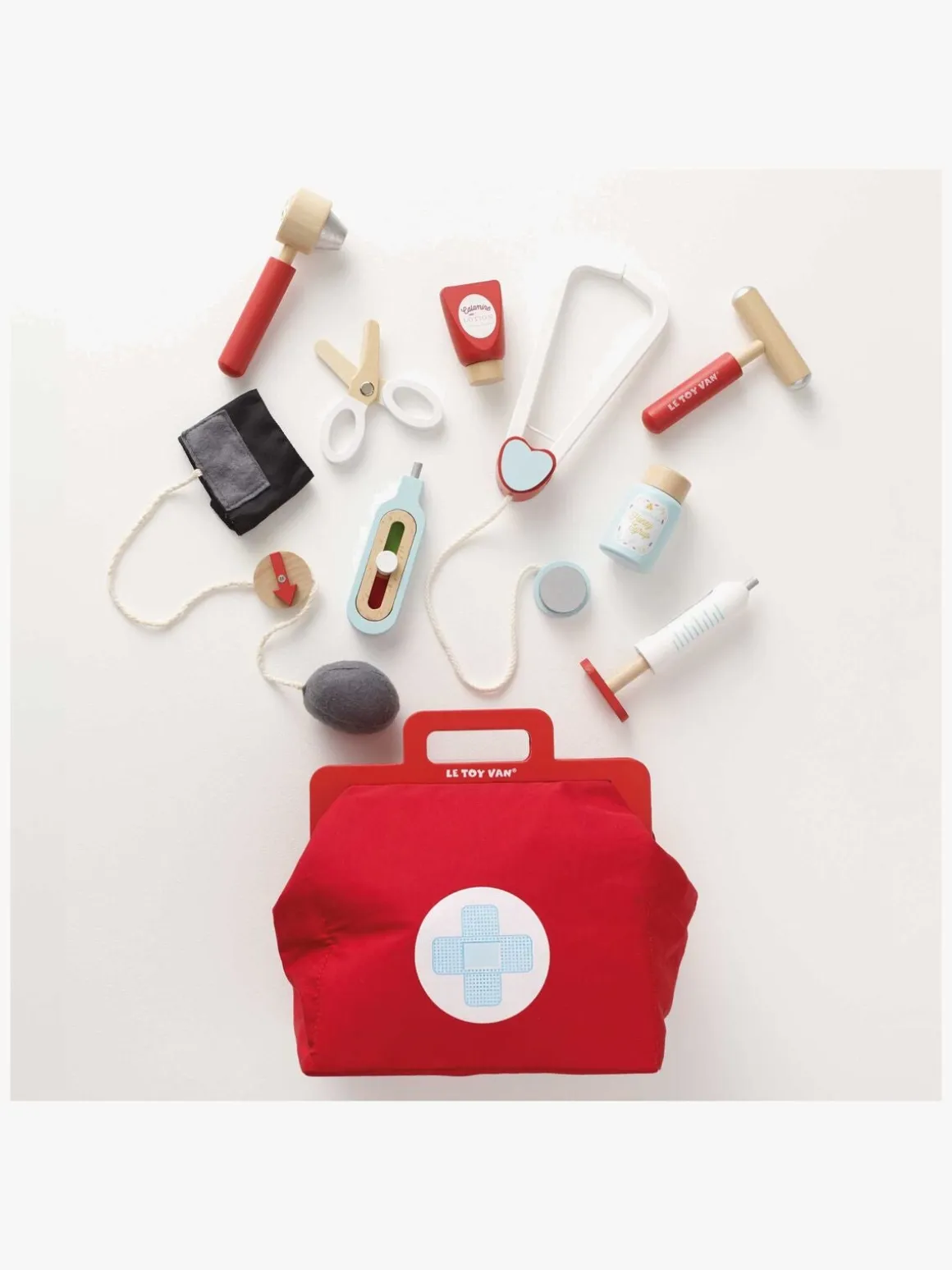 Le Toy Van Vintage-lægesæt, Rød