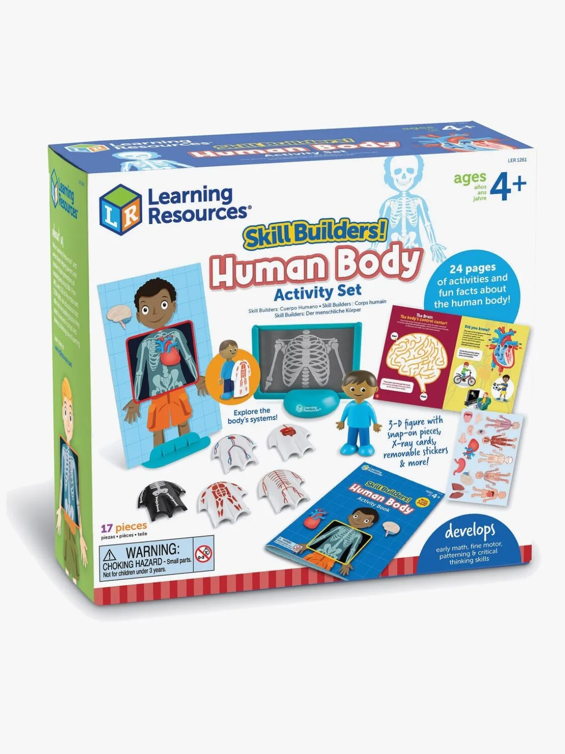 Learning Resources Skill Builders Pædagogisk Legesæt Menneskekroppen