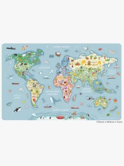 Leklyckan Verdenskort Væg