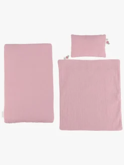 Little Dutch Dukkeseng med Sengesæt, Pink