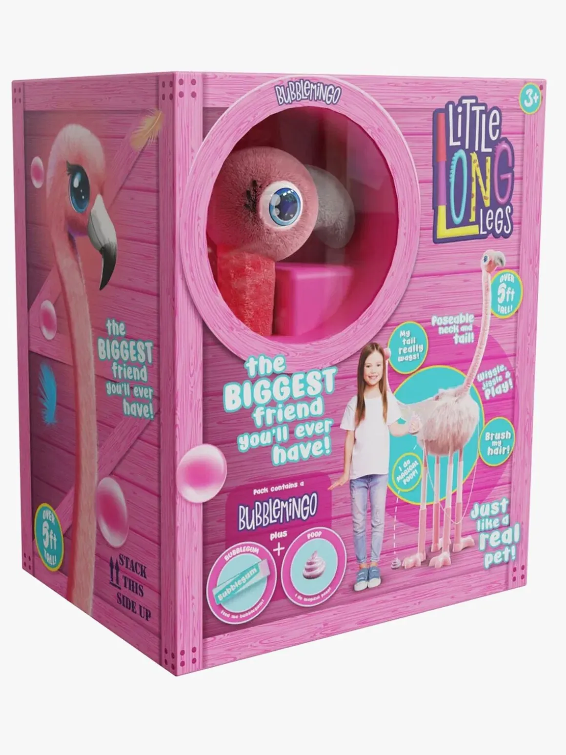 Little Long Legs Bubblemingo Flamingo 167 cm