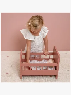 LittleDutch Dukkeseng med Sengesæt